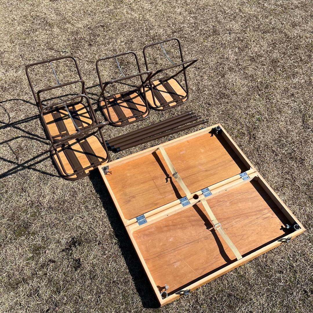 OUTDOOR LIFE テーブルチェアセット