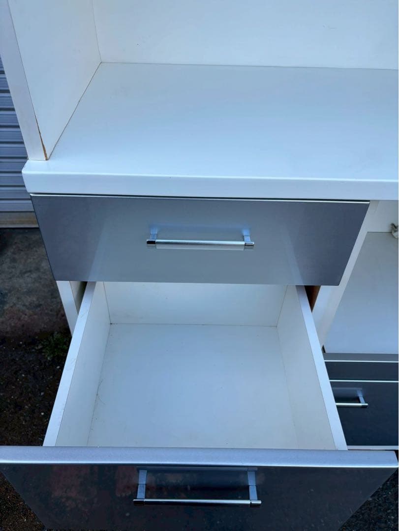 食器棚 キッチンボード メーカー不明 H180 W98 D42