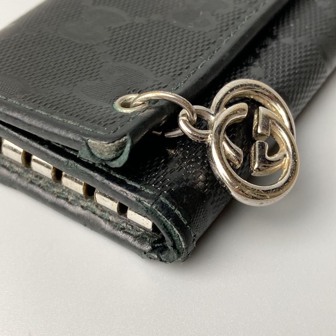 GUCCI グッチ キーケース 6連 GG インプリメ インターロッキング 金具