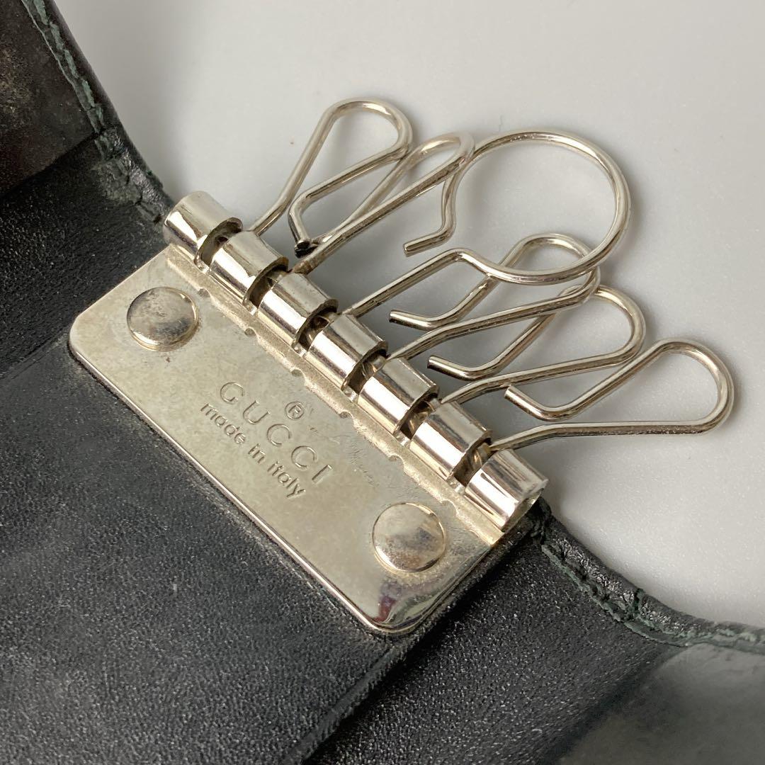 GUCCI グッチ キーケース 6連 GG インプリメ インターロッキング 金具