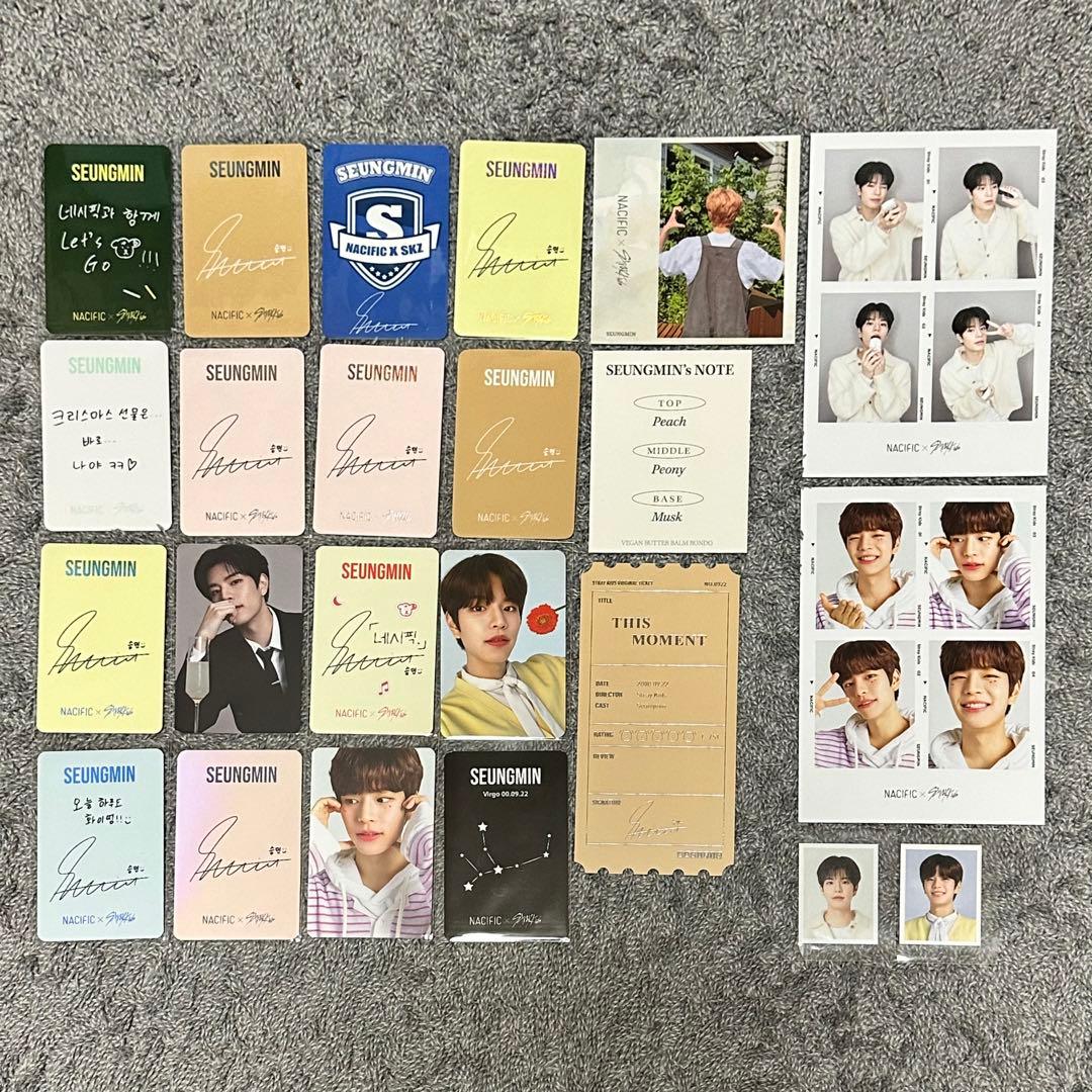 nacific スキズ スンミン 特典 トレカ まとめ売り