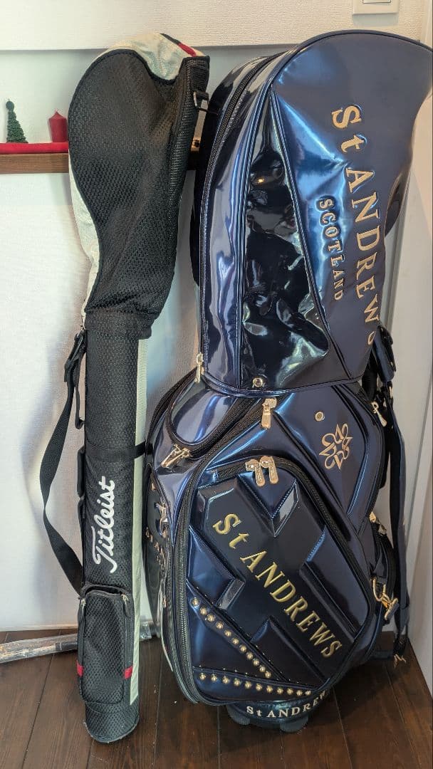 三連休まで値下げ【超豪華】St Andrewsバッグ キャメロン×タイトリスト