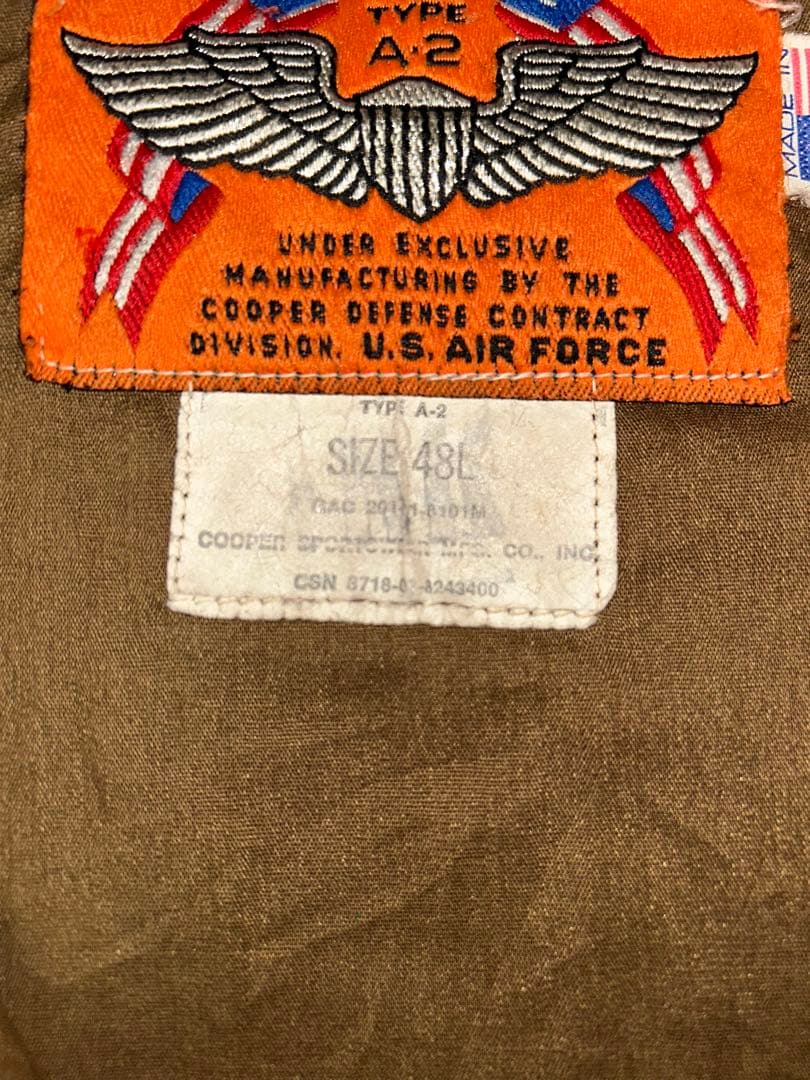 Cooper A2 フライトジャケット