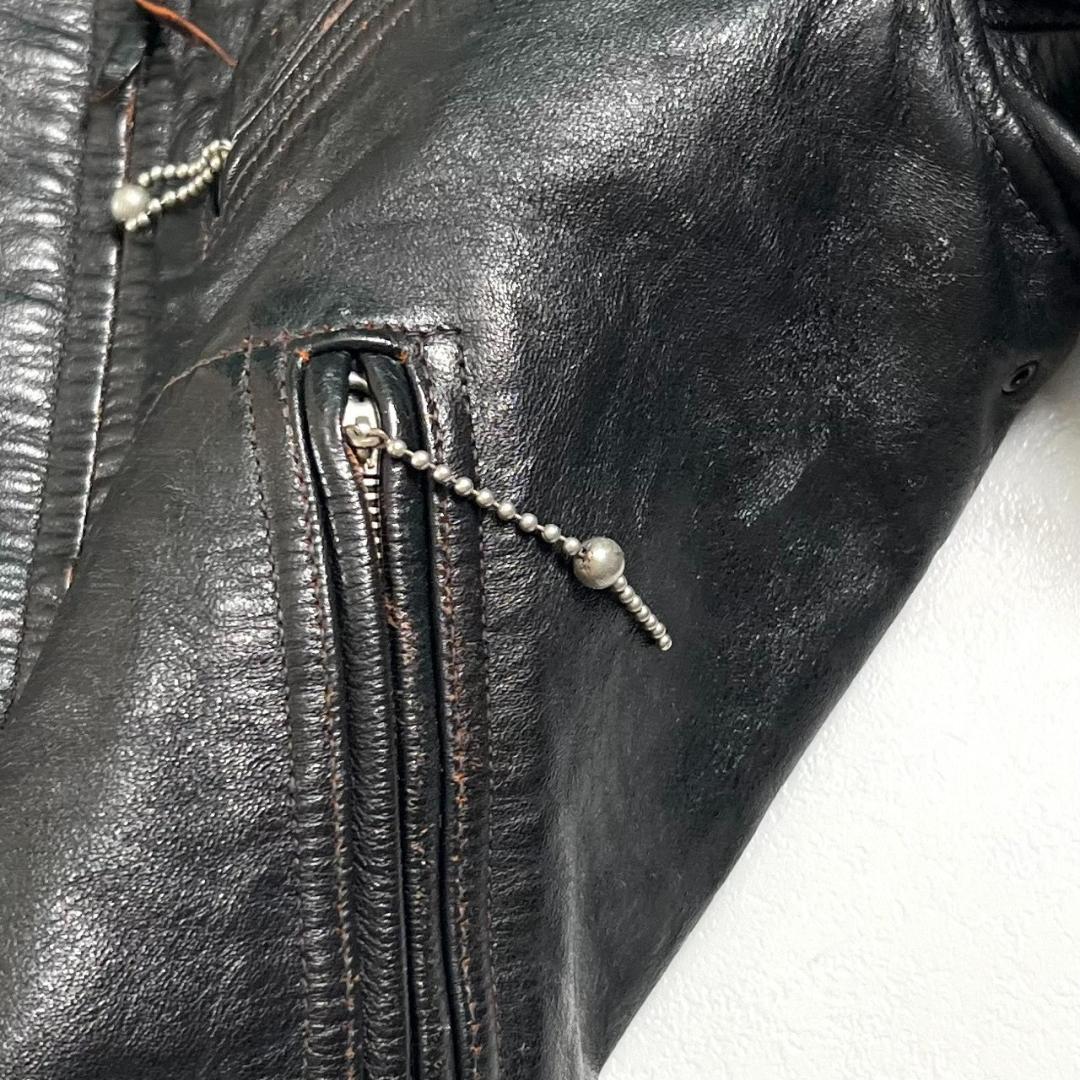 希少　BOOTLEGGERS　ブートレガーズ　マルホランド　ホースハイド　茶芯馬