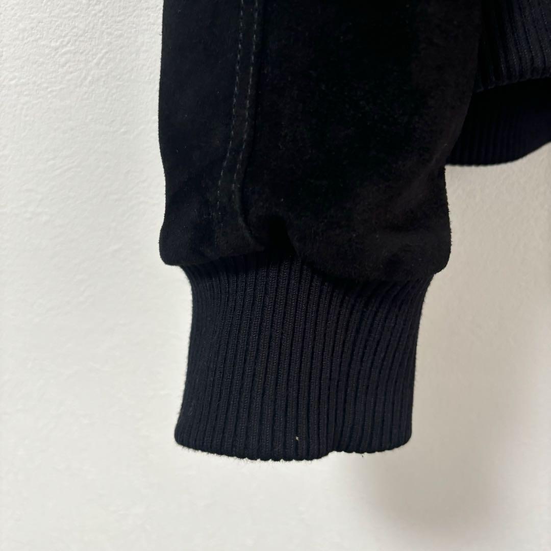 平本蓮着用✨amnjx RIZIN レザージャケット　牛革　MA-1 　L 黒