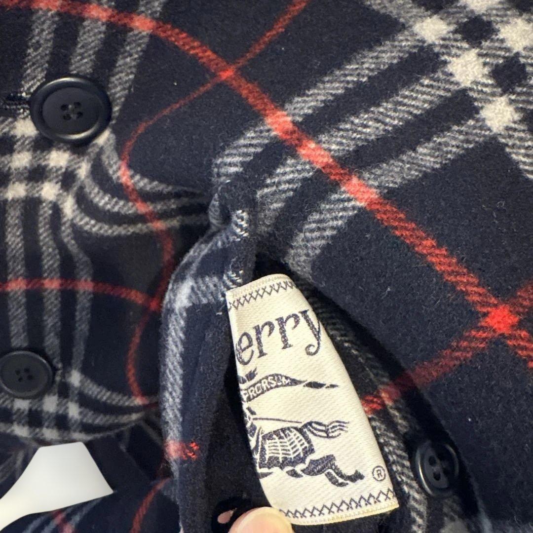 バーバリー　コート　リバーシブル　ヴィンテージ