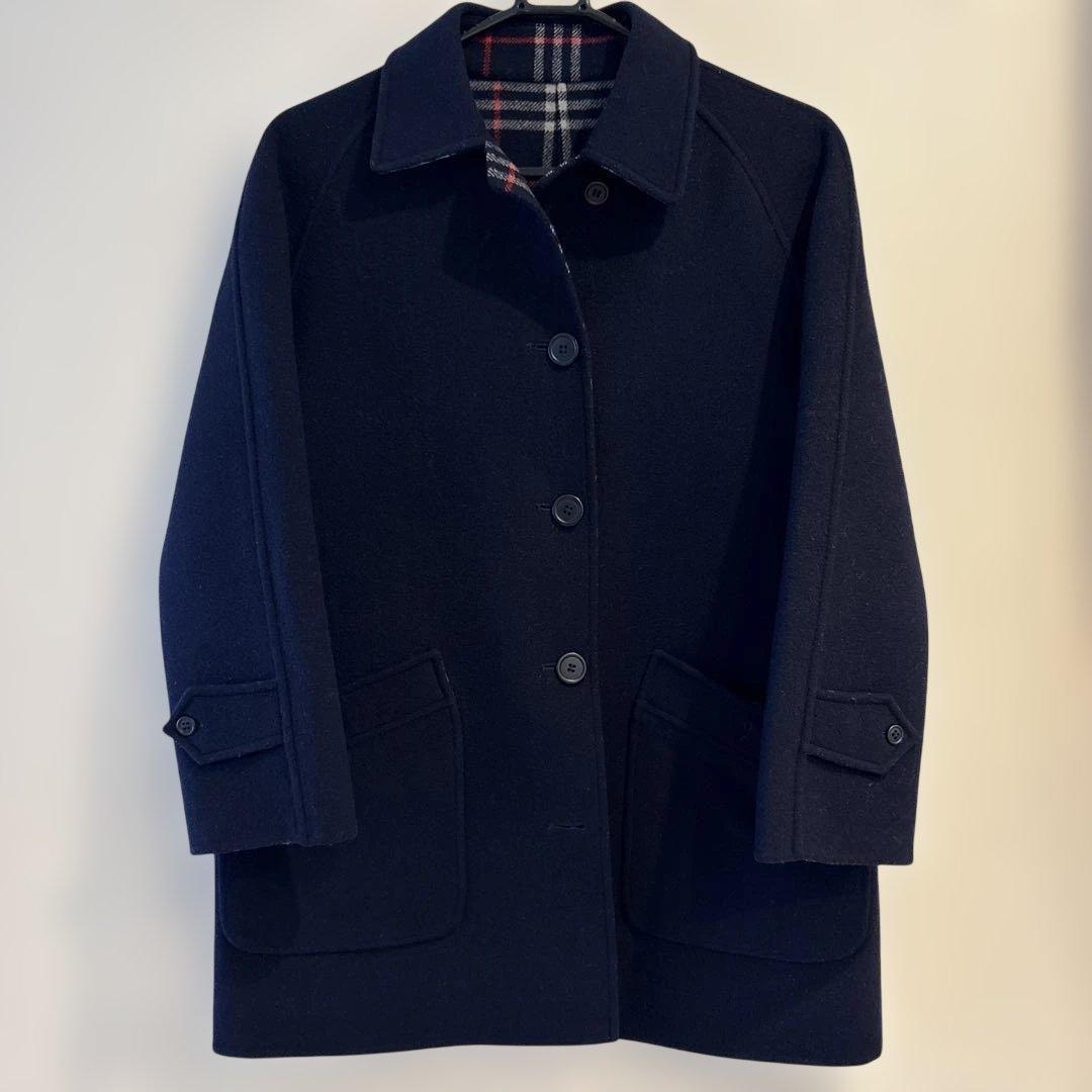 バーバリー　コート　リバーシブル　ヴィンテージ