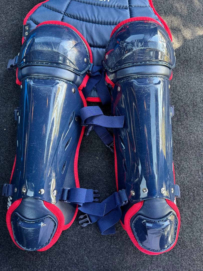 少年軟式用　ZETT　キャッチャー防具