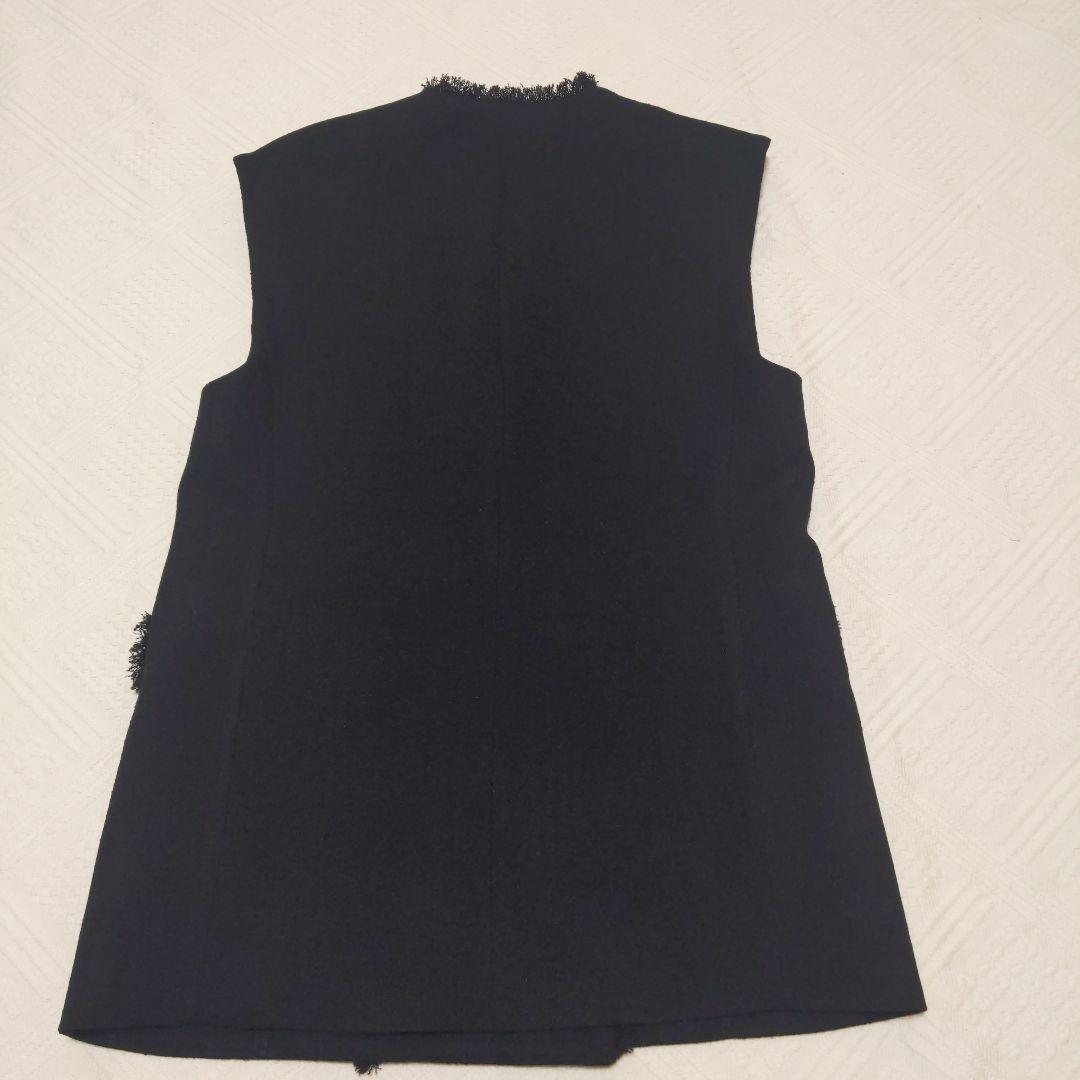 アルアバイル　スラブツイートジレ　ブラック