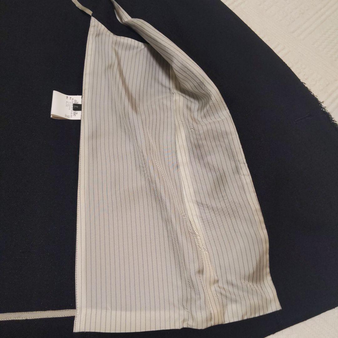 アルアバイル　スラブツイートジレ　ブラック