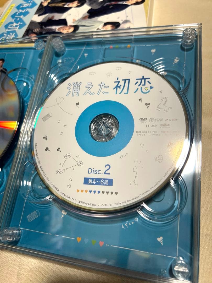 美品⭐︎消えた初恋4DVD-BOX＋消えた初恋グッズ4点付き　目黒蓮　道枝駿佑