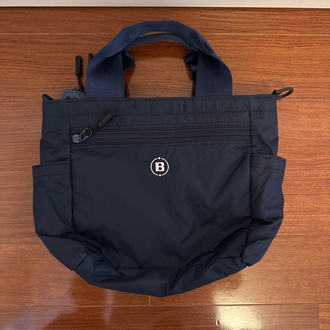 KOU：BRIEFING ネイビー カートバッグ