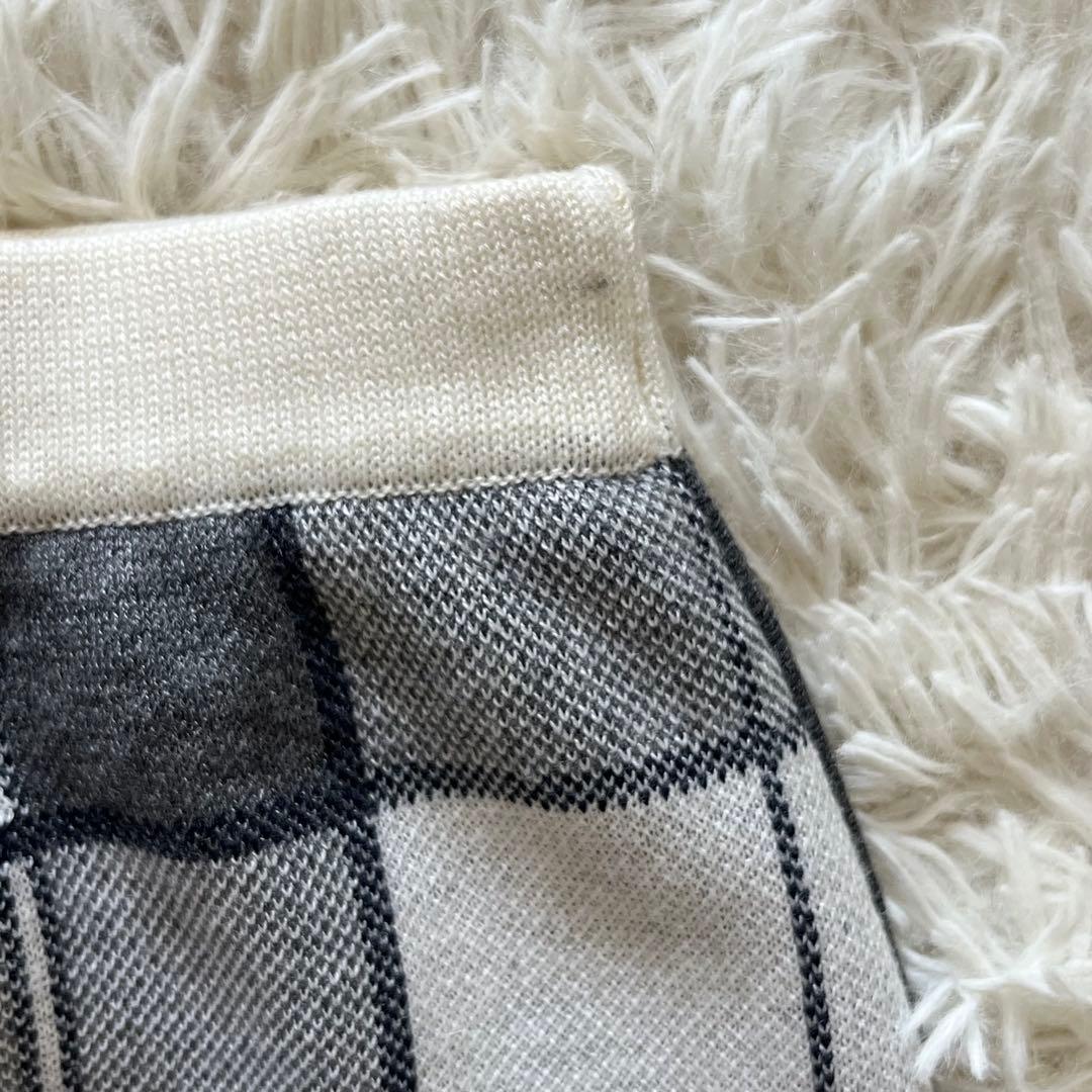 トミーヒルフィガー ゴルフ ミニスカート スカート チェック グレー M