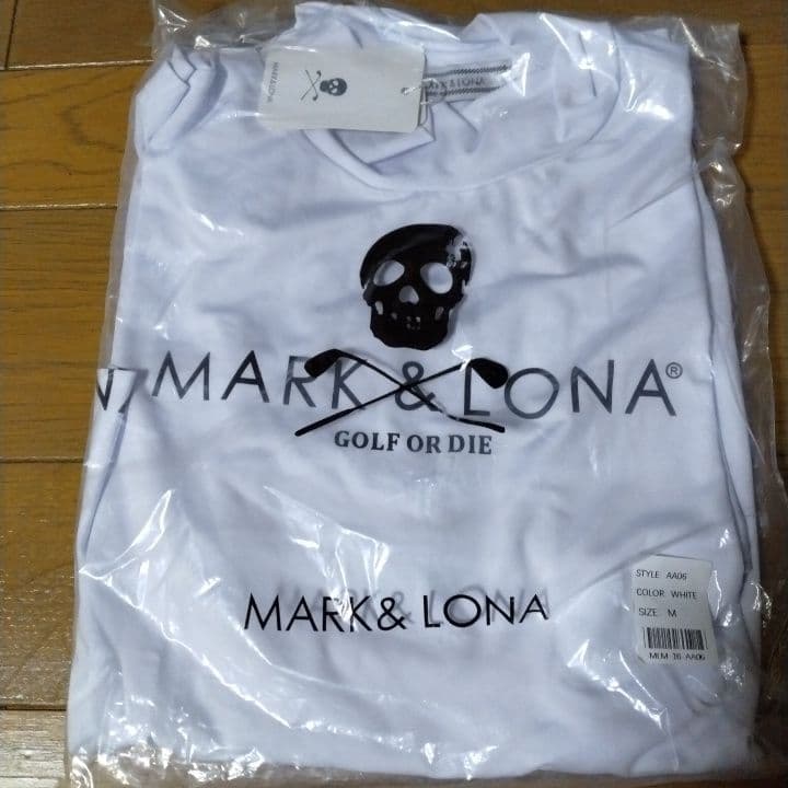 ⭐新品⭐MARK&LONA⭐長袖モック⭐白⭐S⭐M⭐L⭐