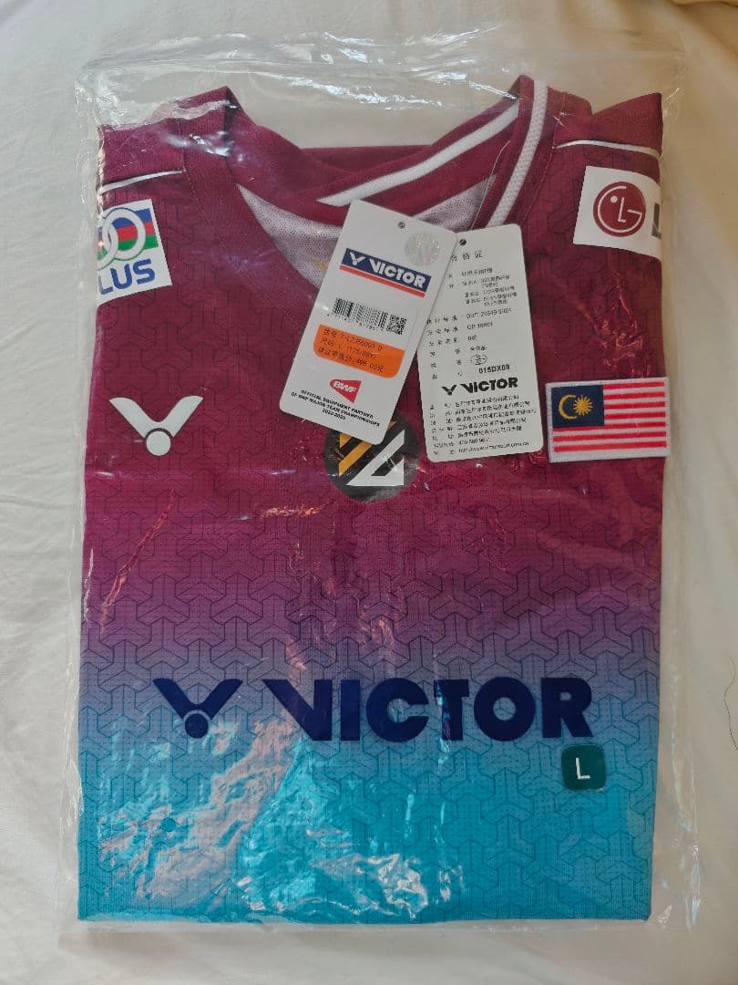 VICTOR公式限定 LZJ選手モデル マレーシア代表 選手支給 桃田賢斗NTT