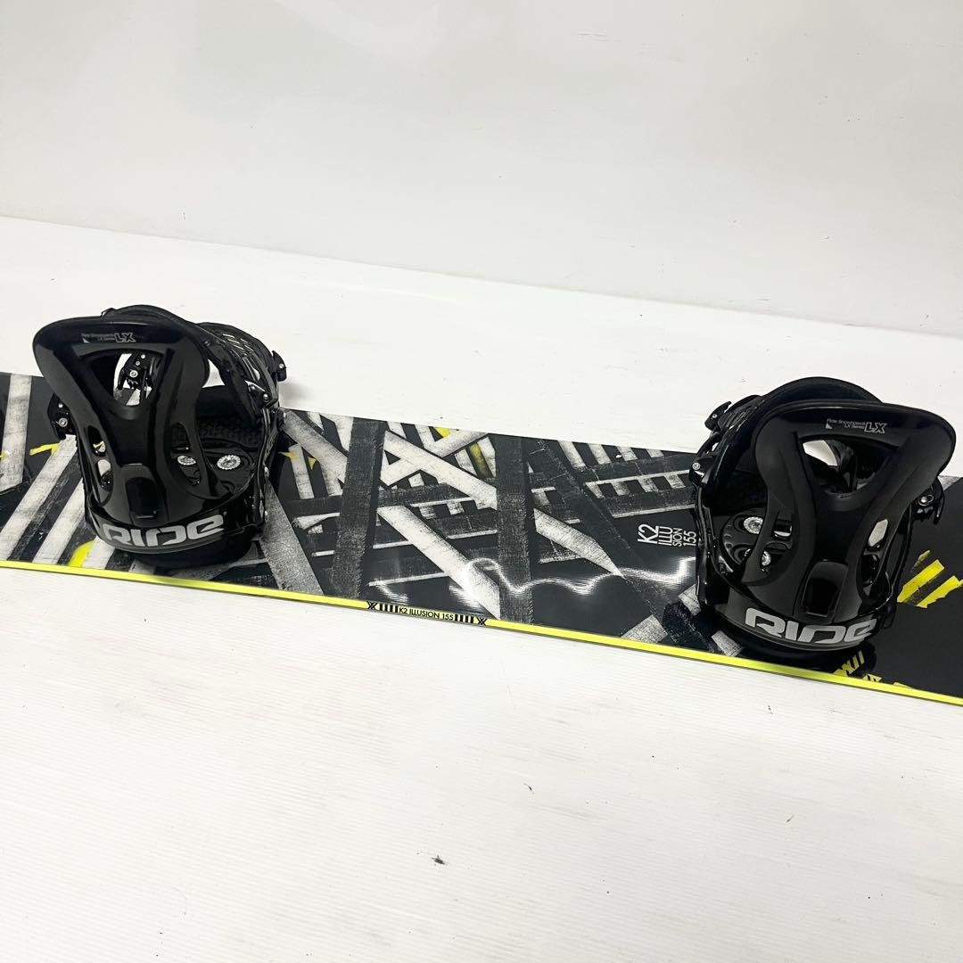K2 RIDE スノボセット　ライド　スノーボード　2点セット　ビンディング　板