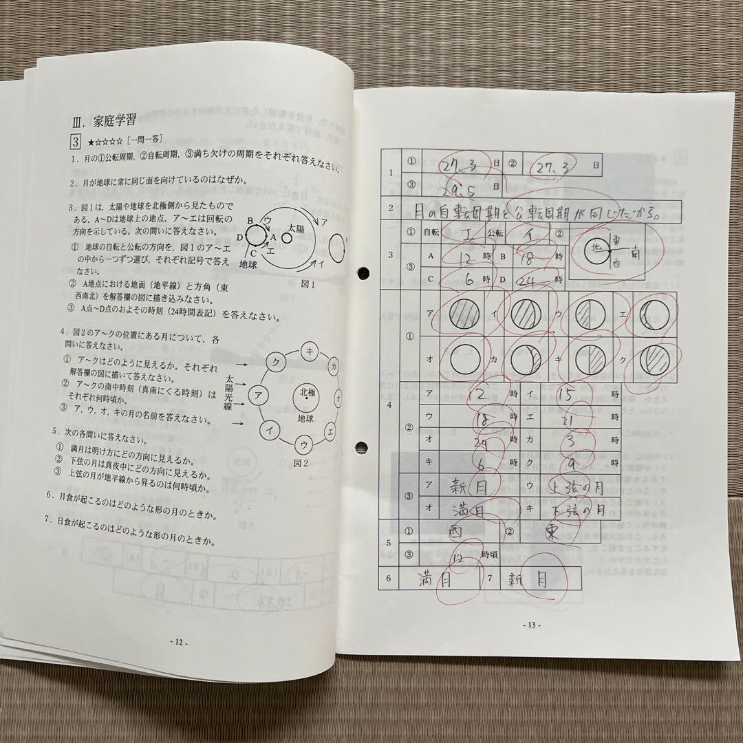MAIN SAPIX他 中1 理科