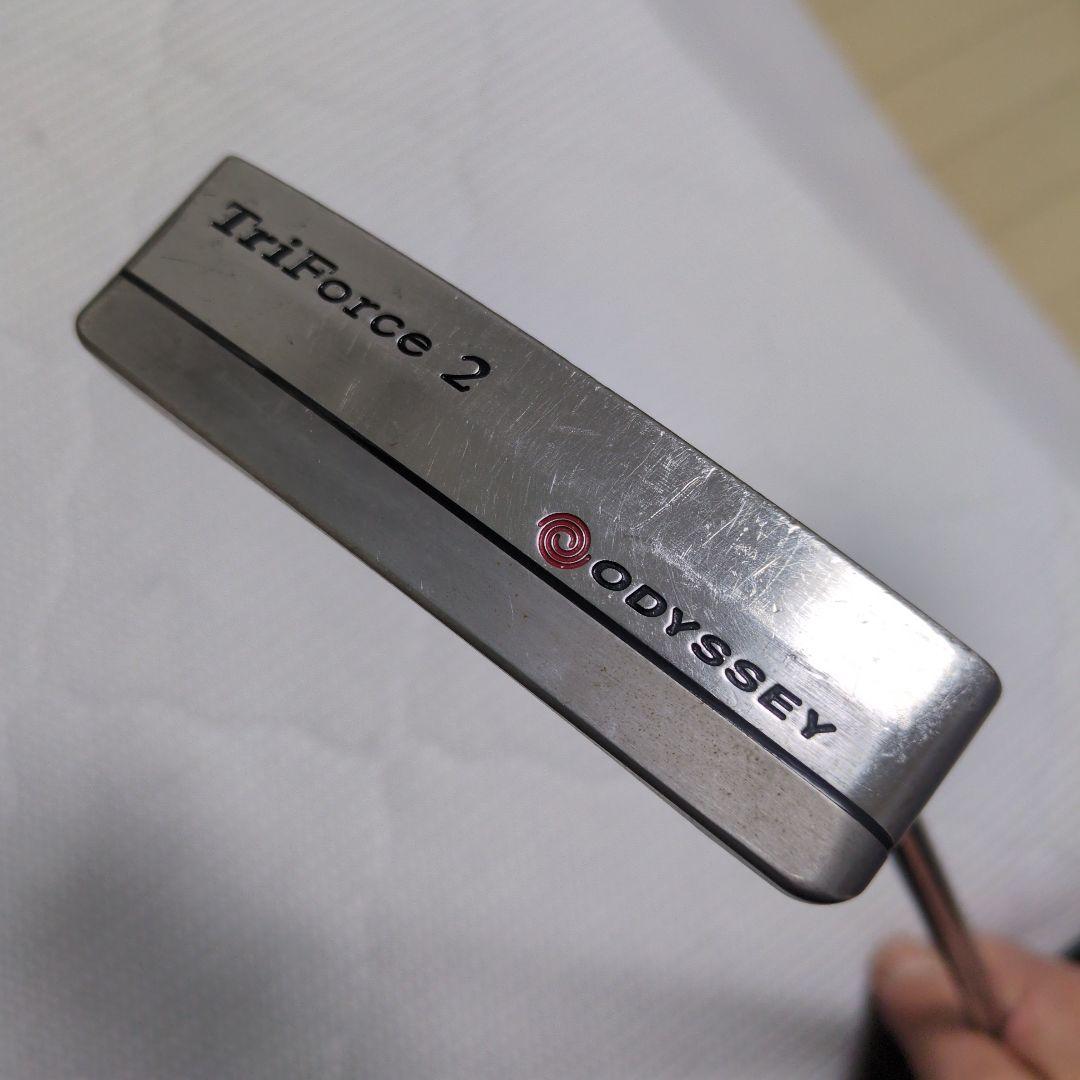 ODYSSEY TriForce 2 パター ヘッドカバー付き