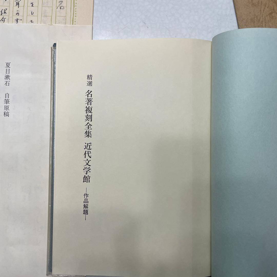 精選　名著復刻全集近代文学館　ほぼ未使用