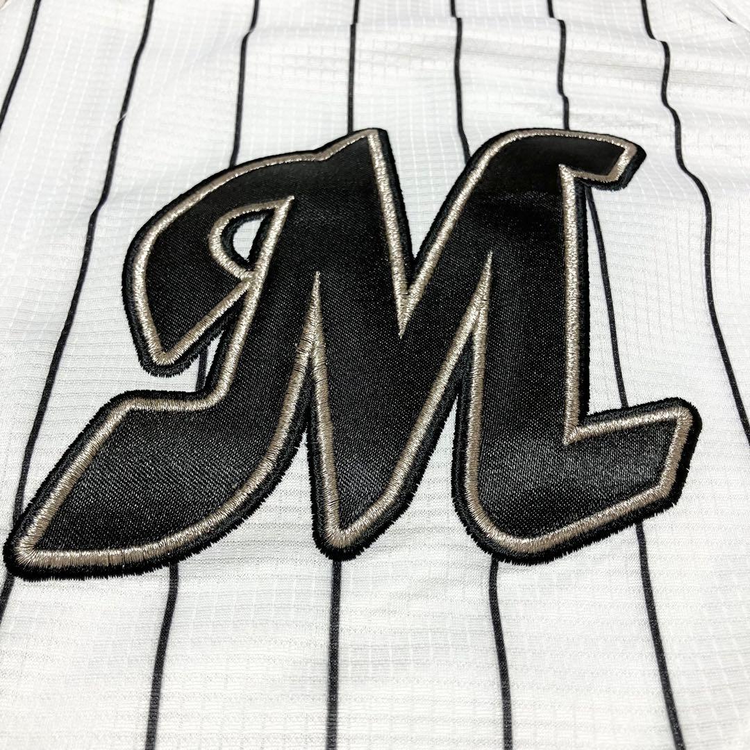 美品　廃盤　千葉ロッテマリーンズ　サブロー　レプリカユニフォーム　M　デサント