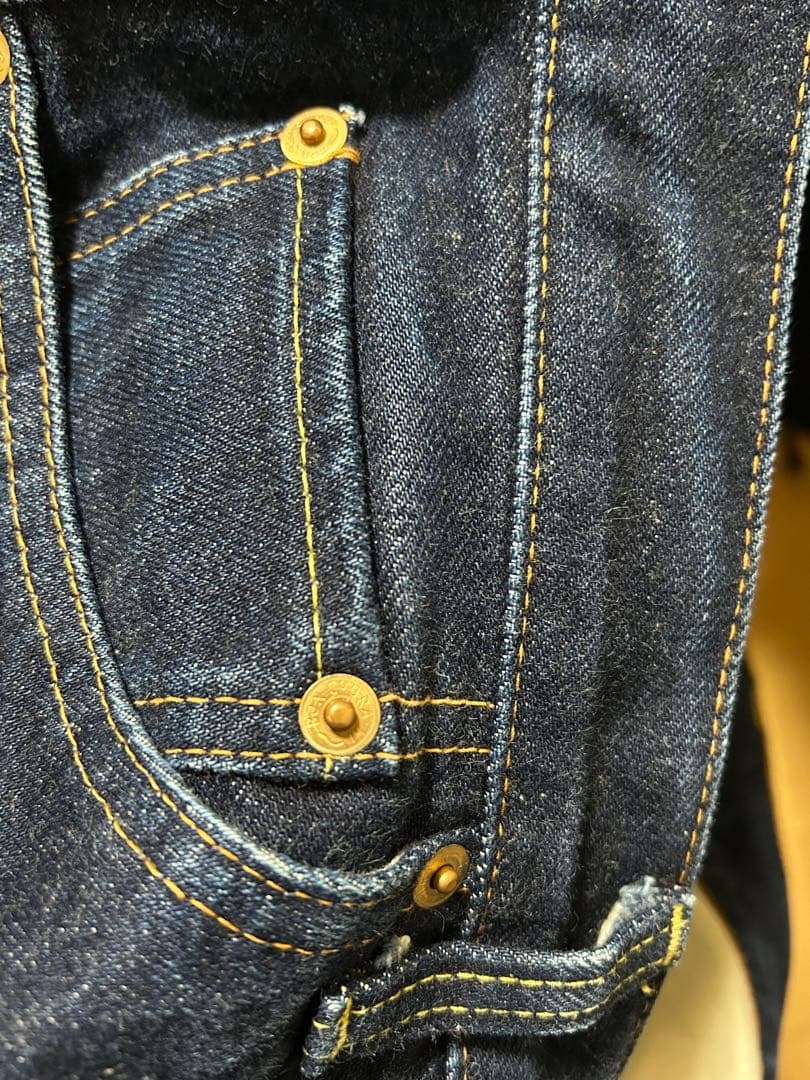 【美品】 BONCOURA ボンクラ デニムパンツ ジーンズ インディゴ 32