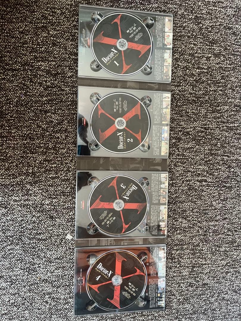 Doctor-X 外科医・大門未知子 DVDボックス4枚セット