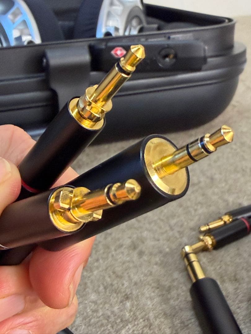 【極美品】final D8000 シルバー　プロテクトケース付き