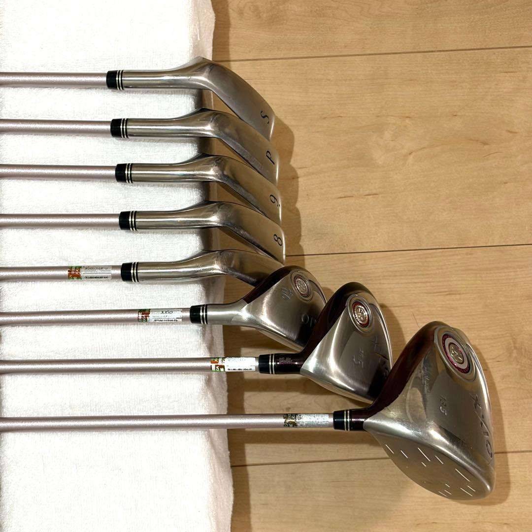 ゼクシオ９　XXIO レディースゴルフセット　フレックスL ボルドー