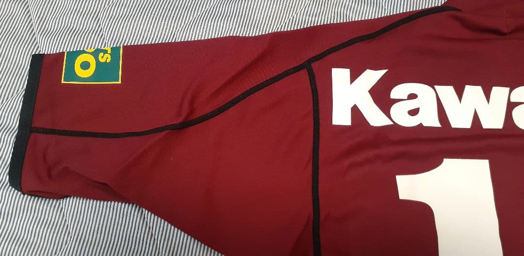 ヴィッセル神戸　 三浦知良　レプリカ半袖ユニフォーム　Lsize