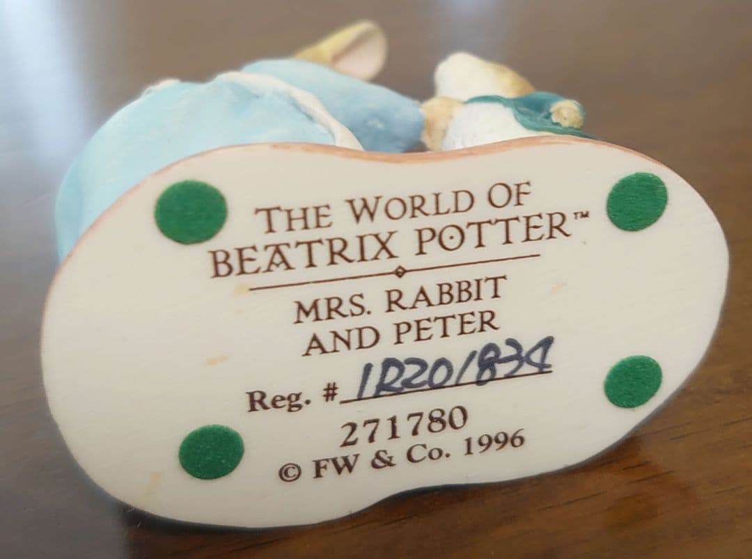 ピーターラビット フィギュリン①