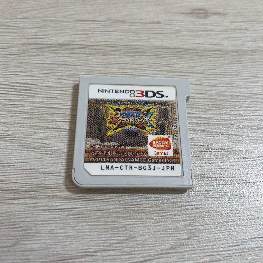 【希少・大海賊闘技場入り】ワンピース 3DS/DSソフト4本＋特典カード付