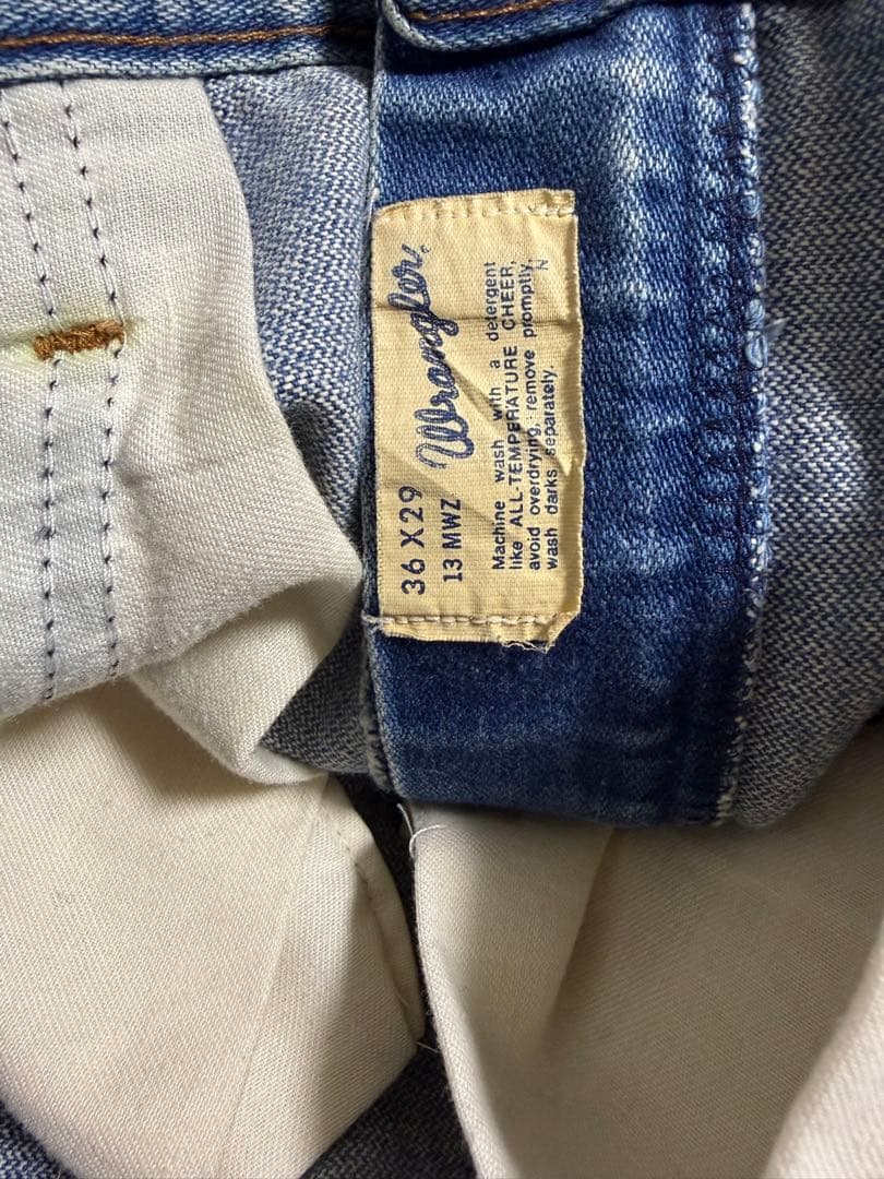 K*J様 Wrangler 70s 13MWZ W36 60s 11MWZ US