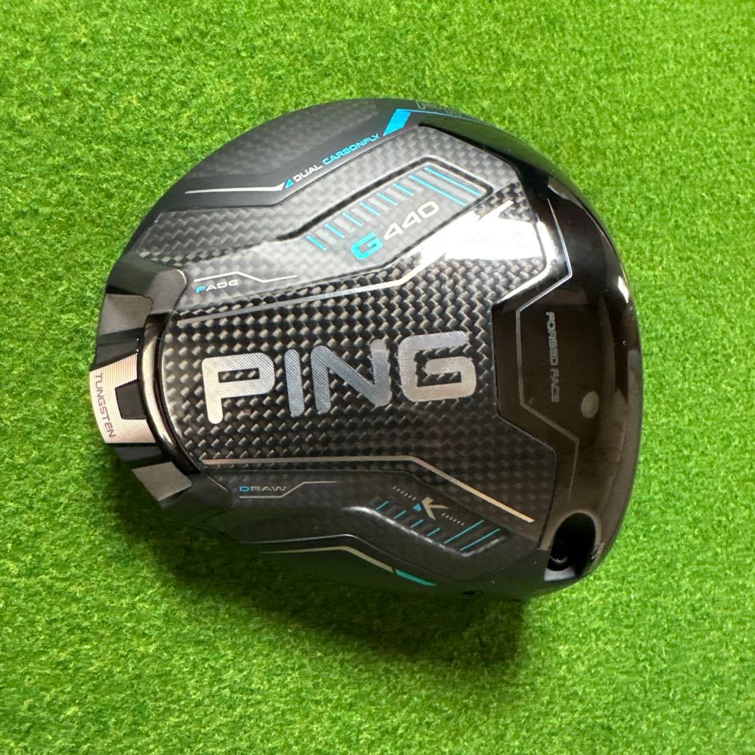 【PING】G440 K ドライバーヘッド（ヘッドカバー・レンチ付き）