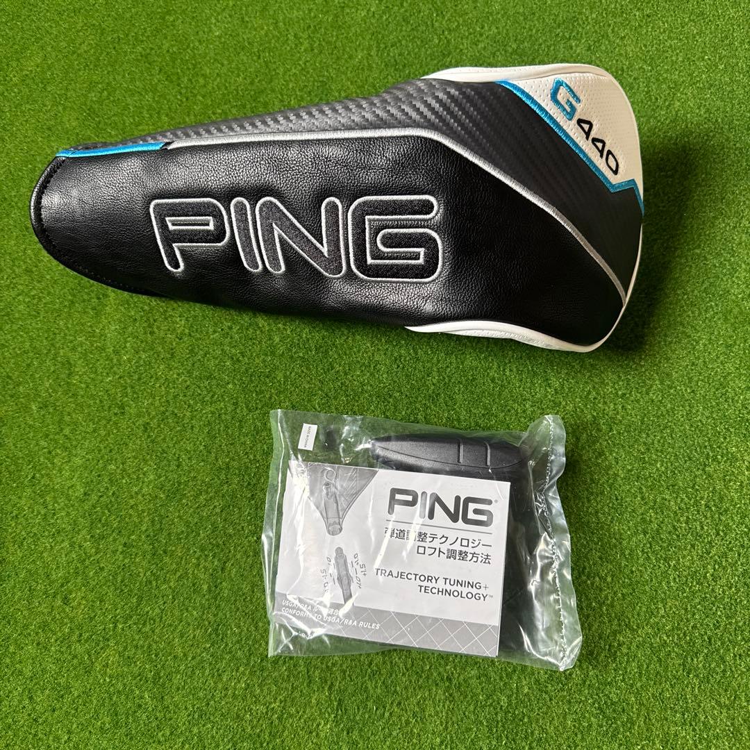 【PING】G440 K ドライバーヘッド（ヘッドカバー・レンチ付き）