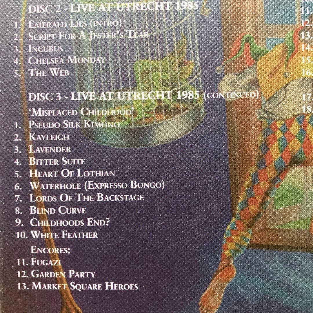 サイン入り Misplaced Childhood Marillion 4CD