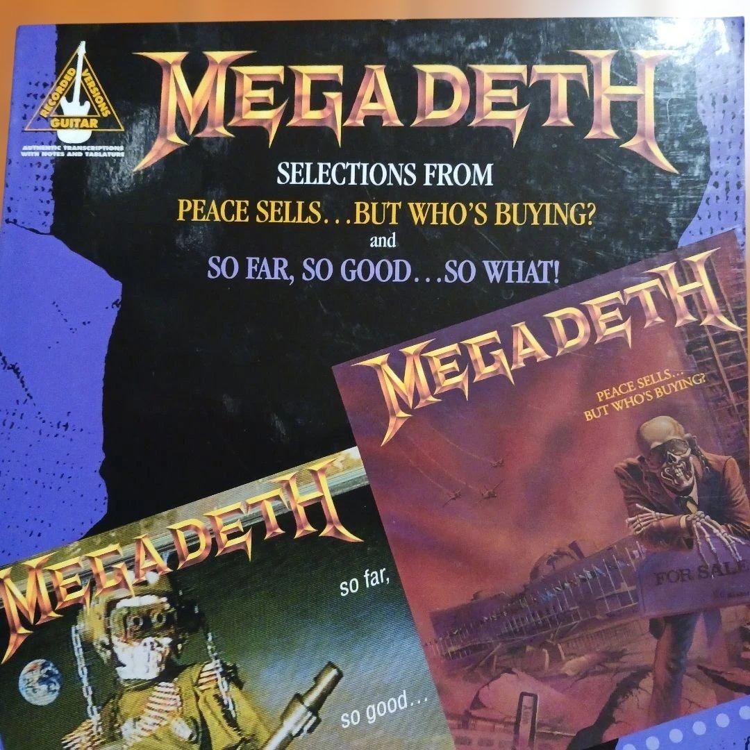 MEGADETH 楽譜集