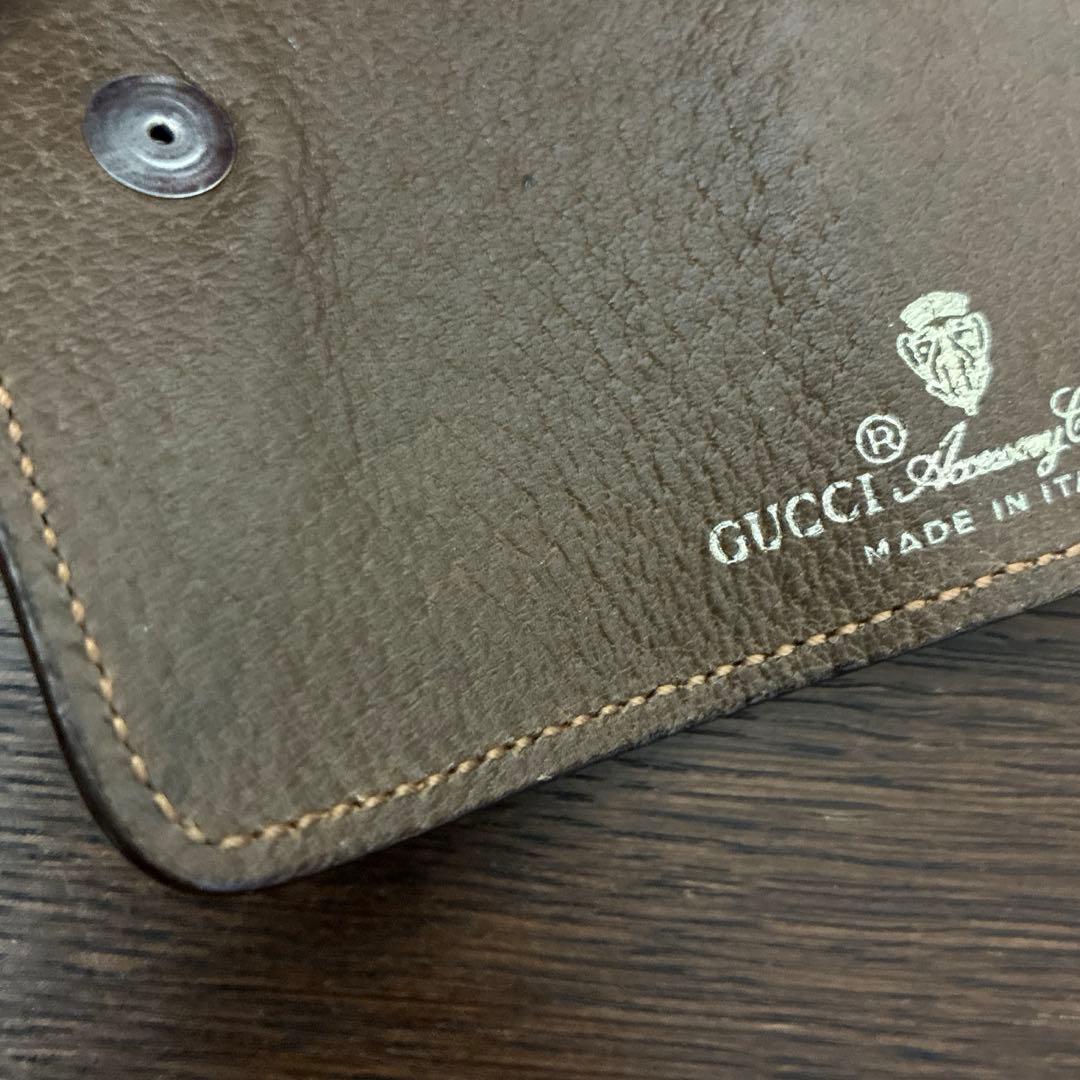 GUCCI グッチ　オールドグッチ　ヴィンテージグッチ　キーケース　未使用保管品