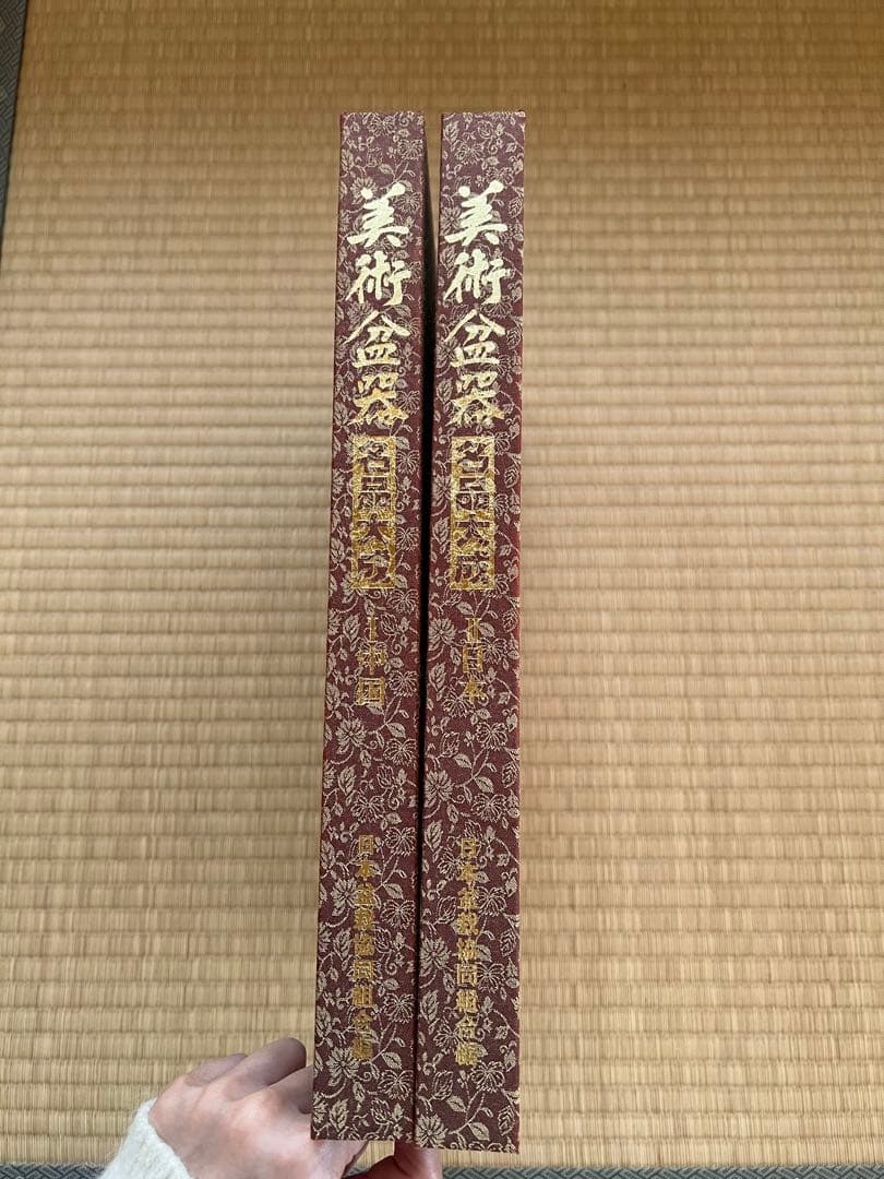 【美品・函付】美術盆器名品大成 中国編／日本編 全2冊｜大型本・盆栽資料