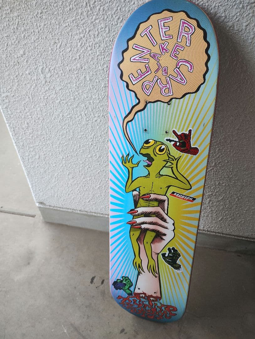 トイマシーンデッキ　デッキテープ付き　　　　　　 8.0in × 31.75in