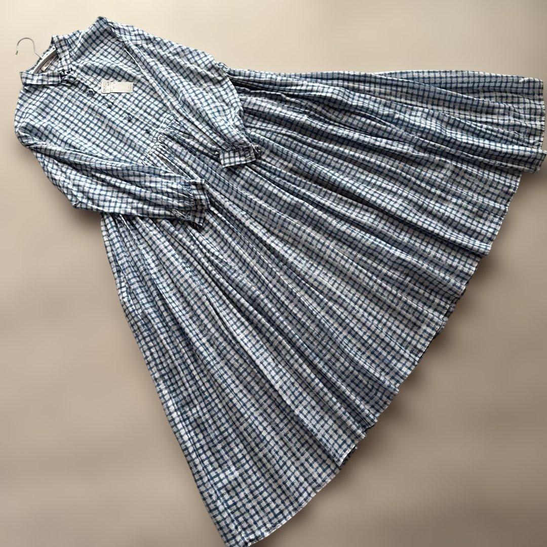 新品 ハウスオブロータス チェックワンピース 桐島かれん