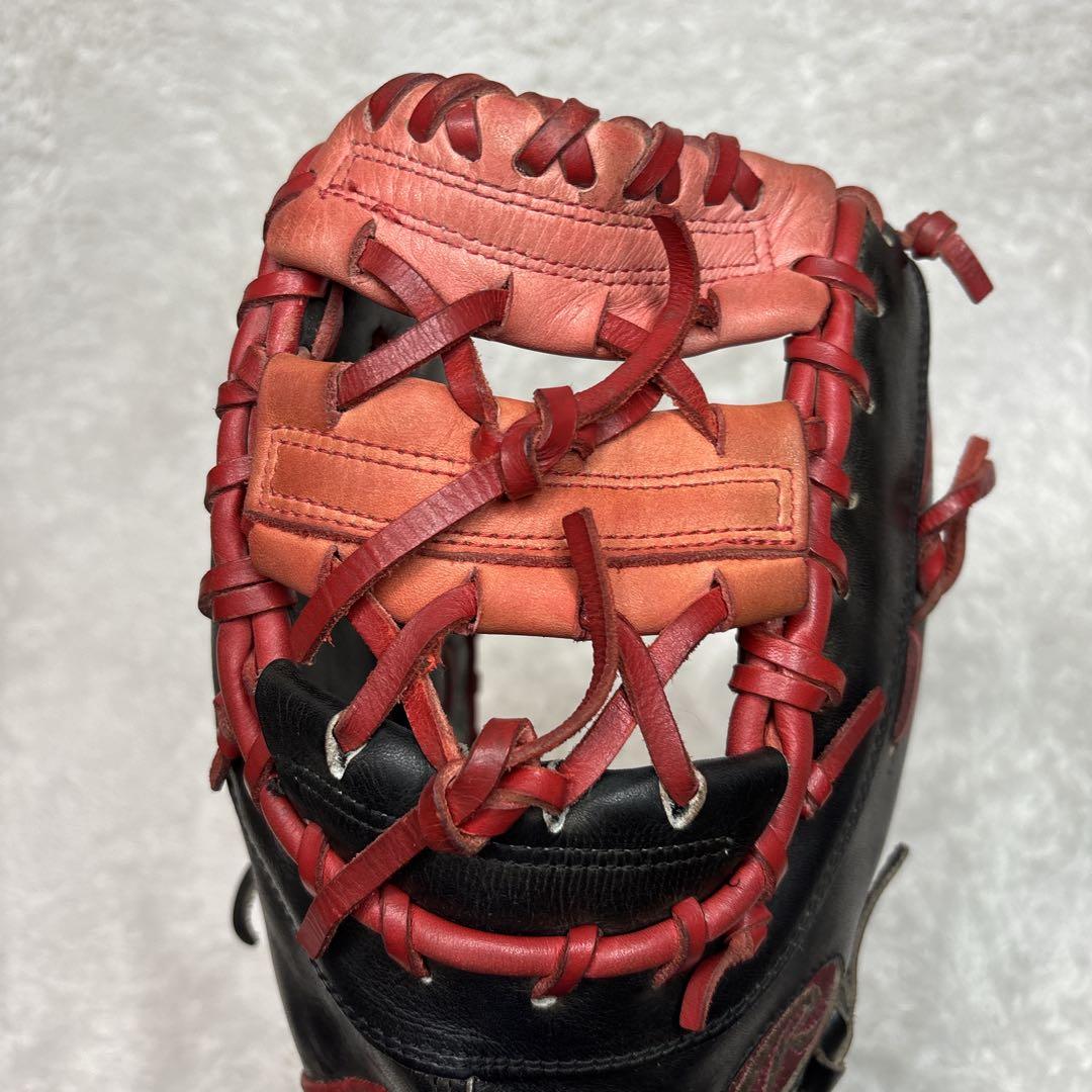 Rawlings 軟式用　ファーストミット　プロモデル　USA グローブ　黒　赤