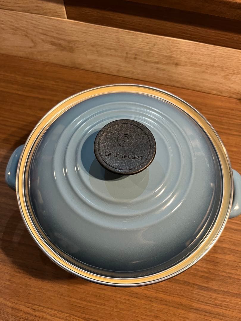 【新品未使用】LE CREUSET EOS キャセロール 20cm マリンブルー