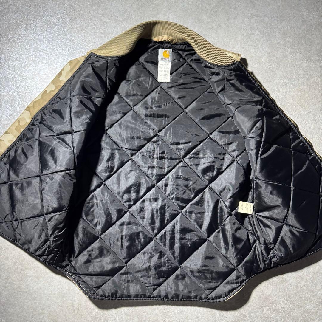 ジャケット・アウター 00s carhartt camouflage duck vest y2k