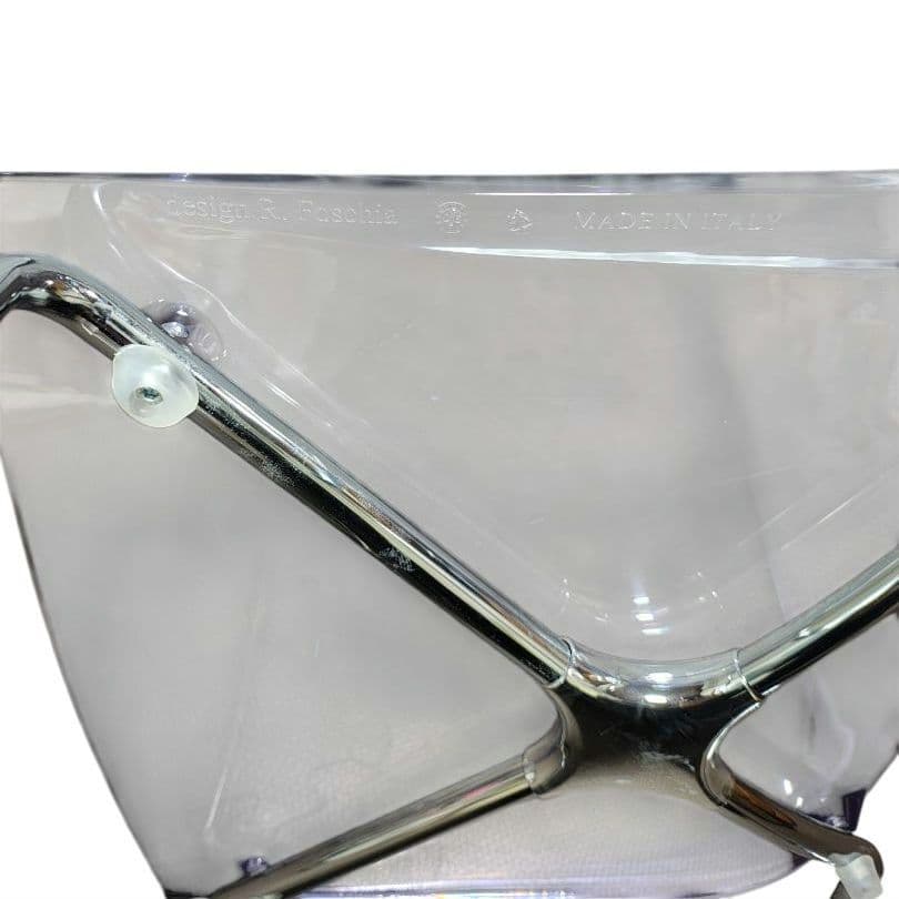 ★希少★ R.Foschia スタッキングチェア クリアー　イタリア製