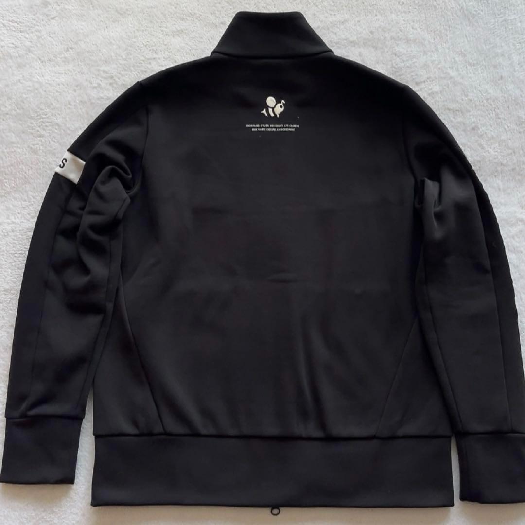 美品　近年モデル　ハチヤーズ　ZEBRA 2G　ニットジャケット ブラック　L