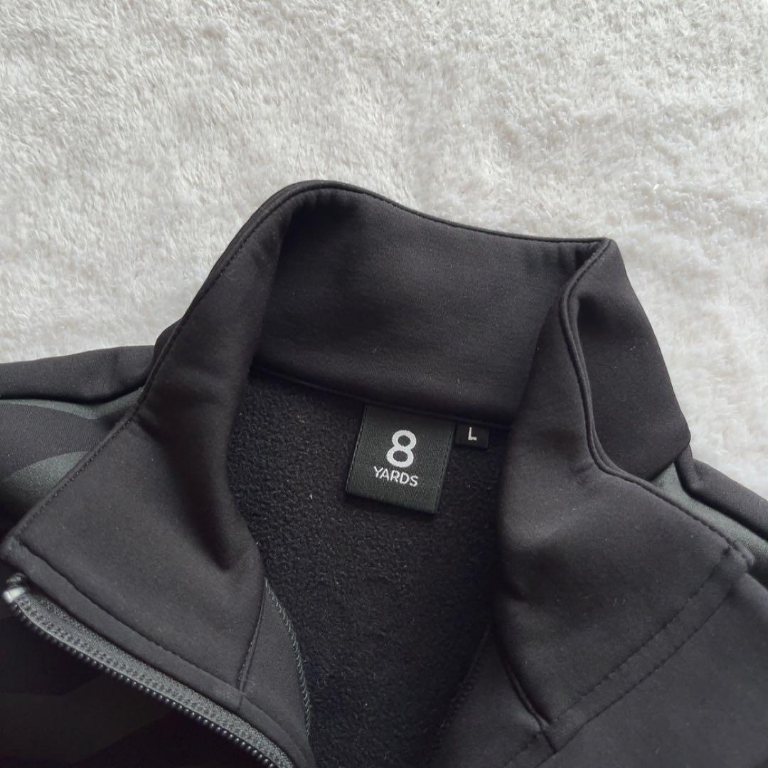 美品　近年モデル　ハチヤーズ　ZEBRA 2G　ニットジャケット ブラック　L