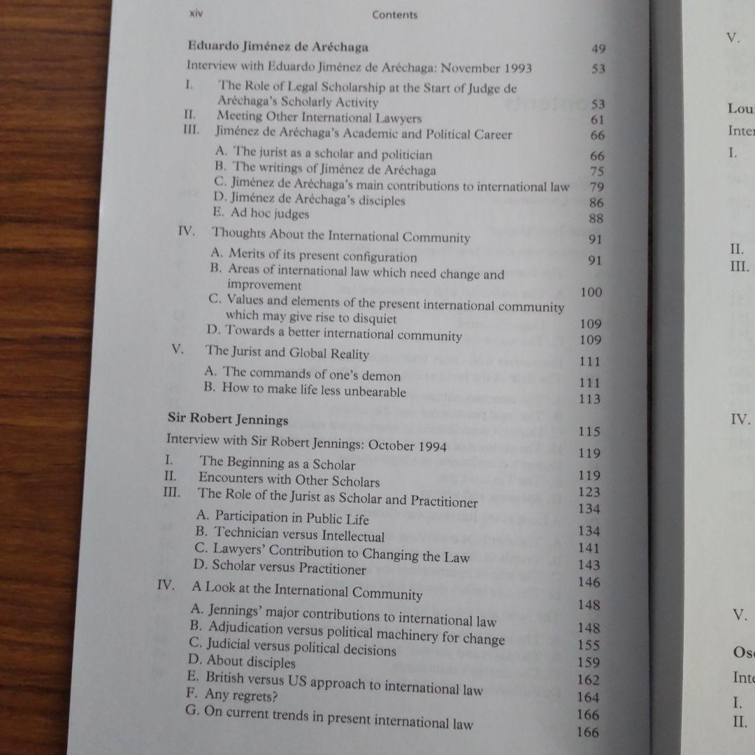 人文 Five Masters of International Law