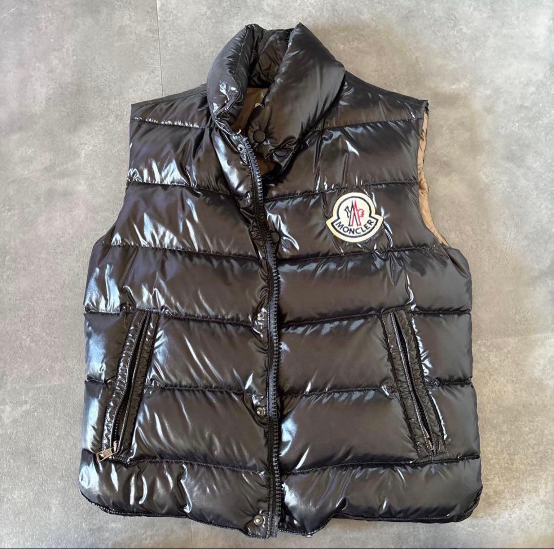 MONCLER ブラック ダウンベスト　サイズ0 チベット