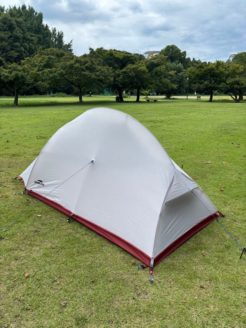SOOMLOOM ツーリングテント 景山2P フットプリント付き