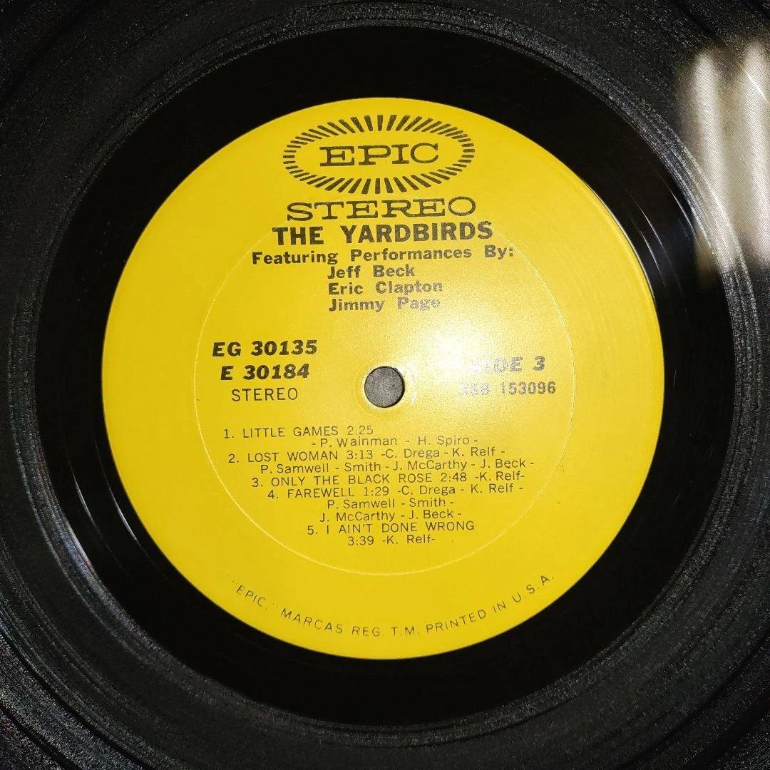 【ＵＳ.Org盤２ＬＰ】ヤードバーズ／ベック、クラプトン、ペイジ
